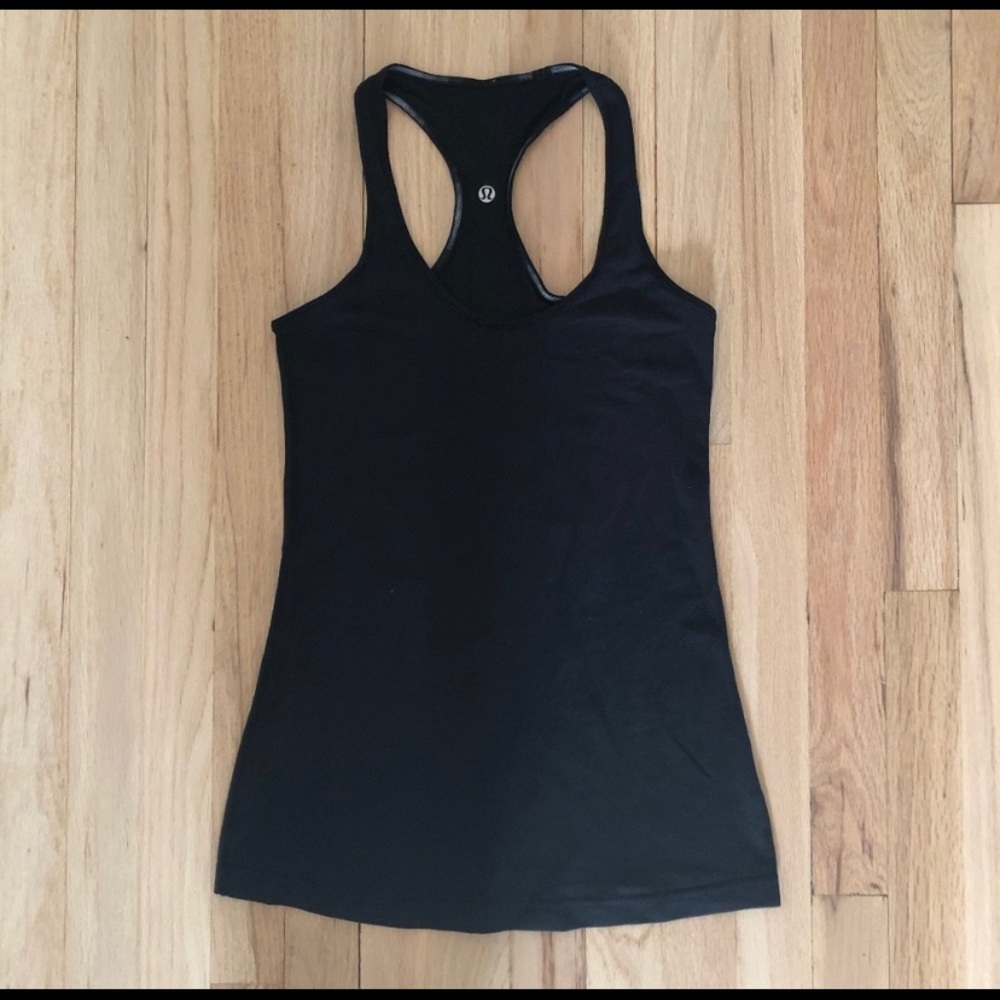 Black Lululemon Racerback Tank